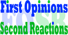 First Opinions-Second Reactions logo