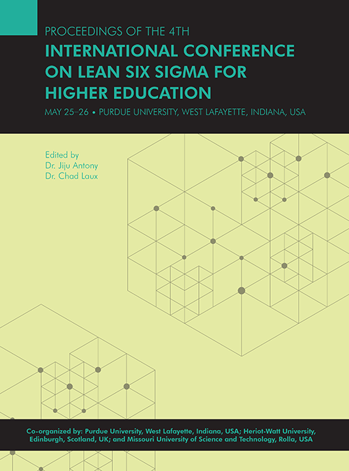 Fourth International Conference on Lean Six Sigma for Higher Education
