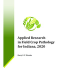 Applied Research in Field Crop Pathology for Indiana, 2020 by Darcy E. P. Telenko